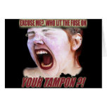 Lit Your Tampon Funny T-shirts Gifts cards
