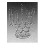 Lite the Chanukah candles Post Cards