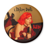 Lithium Dolls Magnet