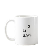LITHIUM Li Mug