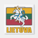 Lithuania Coat of Arms Fridge Magnet