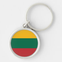 Lithuania Flag Keychain