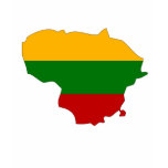 Lithuania flag map t-shirts