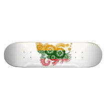 Lithuania Flag Skate Boards