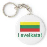 Lithuania i sveikata! (Cheers!) keychains