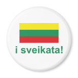 Lithuania i sveikata! (Cheers!) magnets