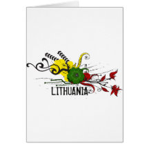 Lithuanian attributes greeting cards