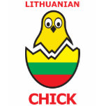 Lithuanian Chick t-shirts