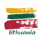 Lithuanian flag designs t-shirts