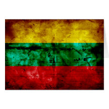 Lithuanian Flag Greeting Cards