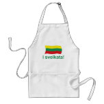 Lithuanian i sveikata! (Cheers!) aprons