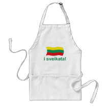 Lithuanian i sveikata! (Cheers!) aprons