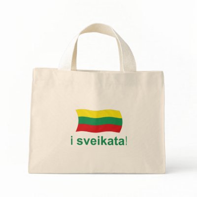 Lithuanian i sveikata! (Cheers!) Bag by worldshop