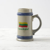 Lithuanian i sveikata! (Cheers!) mugs