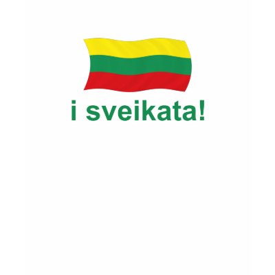 Lithuanian i sveikata! (Cheers!) Tanktop by worldshop