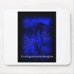 Lithuanian love 'You're the most beautiful girl' mousepads