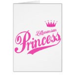 Lithuanian Princess Greeting Card