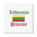 Lithuanian Princess magnets