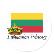Lithuanian Princess stickers