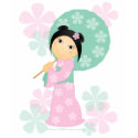 Litle Girl Kimono t-shirts