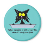 Litterbox Cat magnets