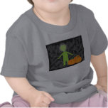 Little Alien with Pumkins Tees