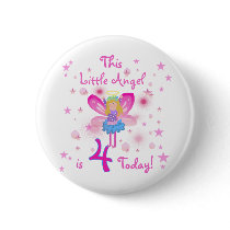 Little Angel 4th Birthday T-shirts and Gifts