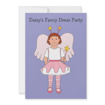 Little Angel Fancy Dress Party Invitation