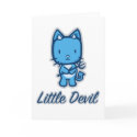 "Little Angel...Little Devil" Greeting Cards