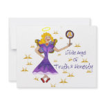 Little Angel of Truth and Honesty invitations
