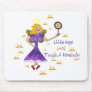 Little Angel of Truth and Honesty Mousepad