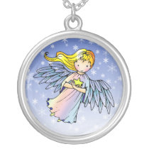 LIttle Angel Sterling Silver Pendant Necklace