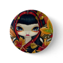"Little Autumn Leaves" Button