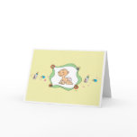 Little baby greeting card