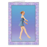 Little Ballet Dancer All-Purpose Card