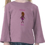 Little Ballet Dancer Long Sleeved Top T-shirts