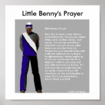 Little Benny's Prayer Poster