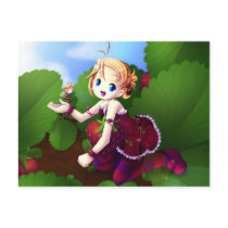 Little Berry Girl Postcards