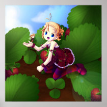 Little Berry Girl Posters