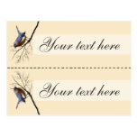 Little Bird Blue, 2x bookmarks Post Card