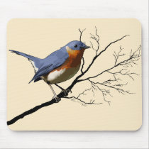 Little Bird Blue, Mouse Mat