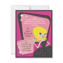 Little Black Dress_Blonde Bombshell Invitations