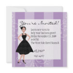 little black dress invitations