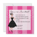 little black dress invitations