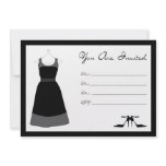 Little Black Dress Party Invitation