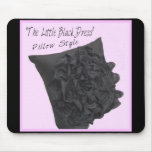 Little Black Dress Pillow Mousepad