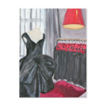 "Little Black Dress" postcards