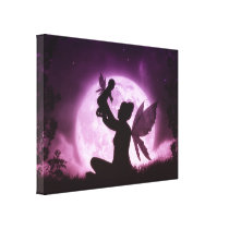 Little Blessing Fairy Wrapped Canvas