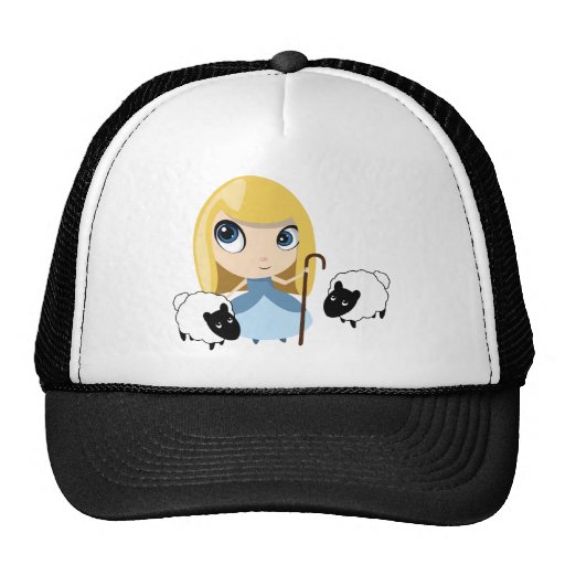 Little Bo Peep and her Sheep Trucker Hats