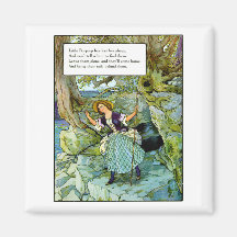 Little Bo-Peep Fridge Magnet